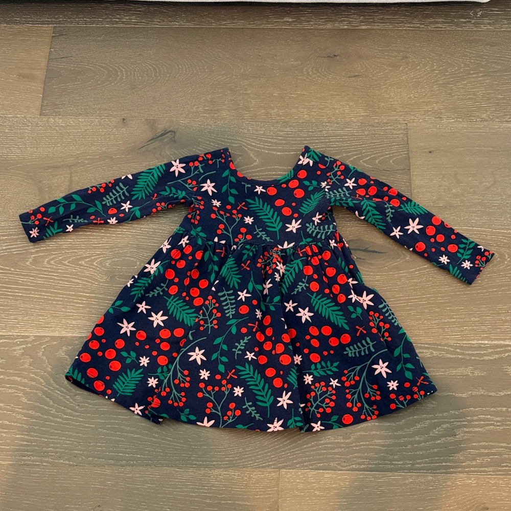 Hannah Anderson Cheeky Floral Long Sleeve Dress